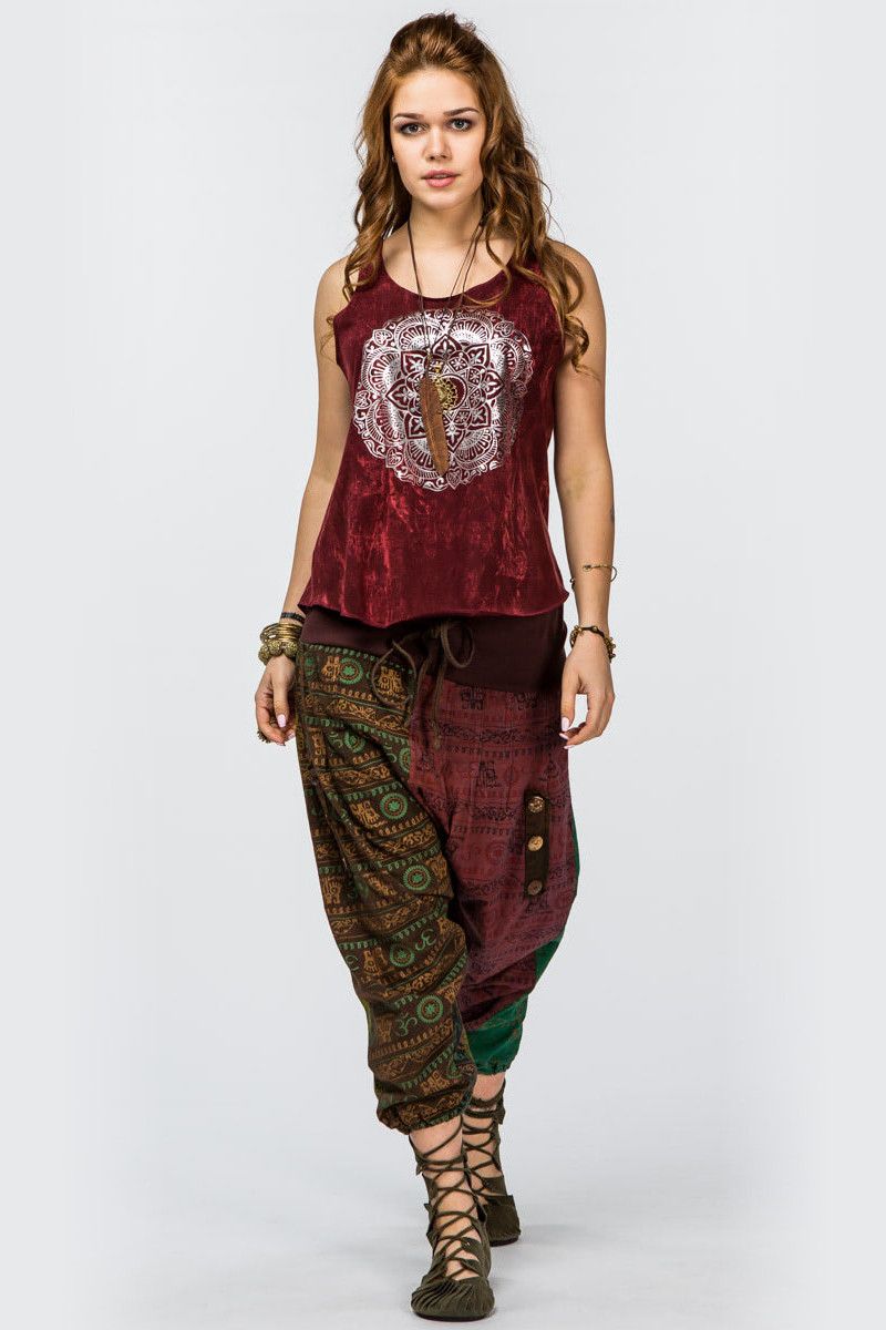 Бордовая майка Бриханнала