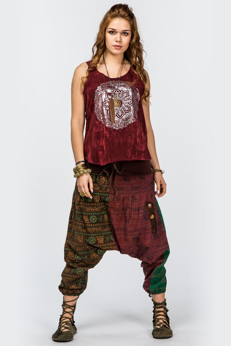 Бордовая майка Бриханнала