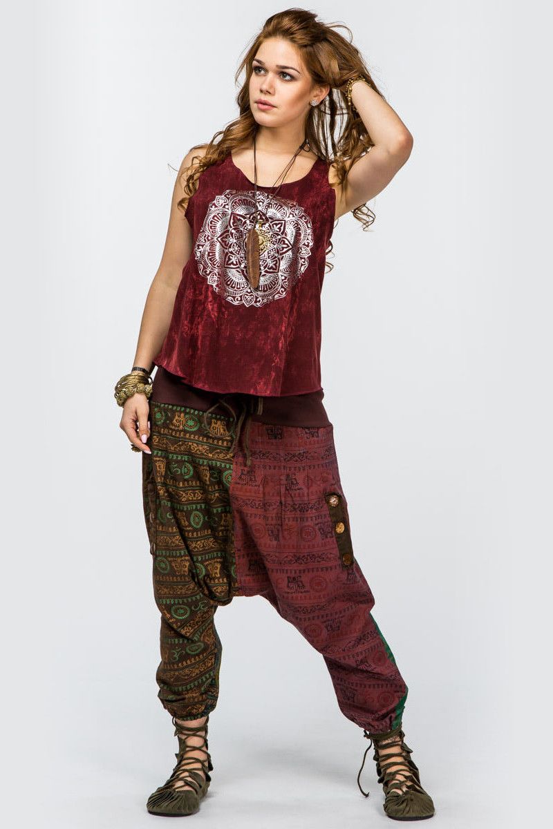 Бордовая майка Бриханнала