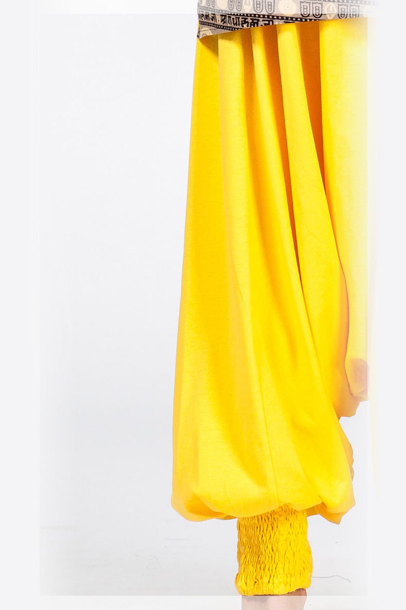 Жёлтые детские штаны Летнее настроение