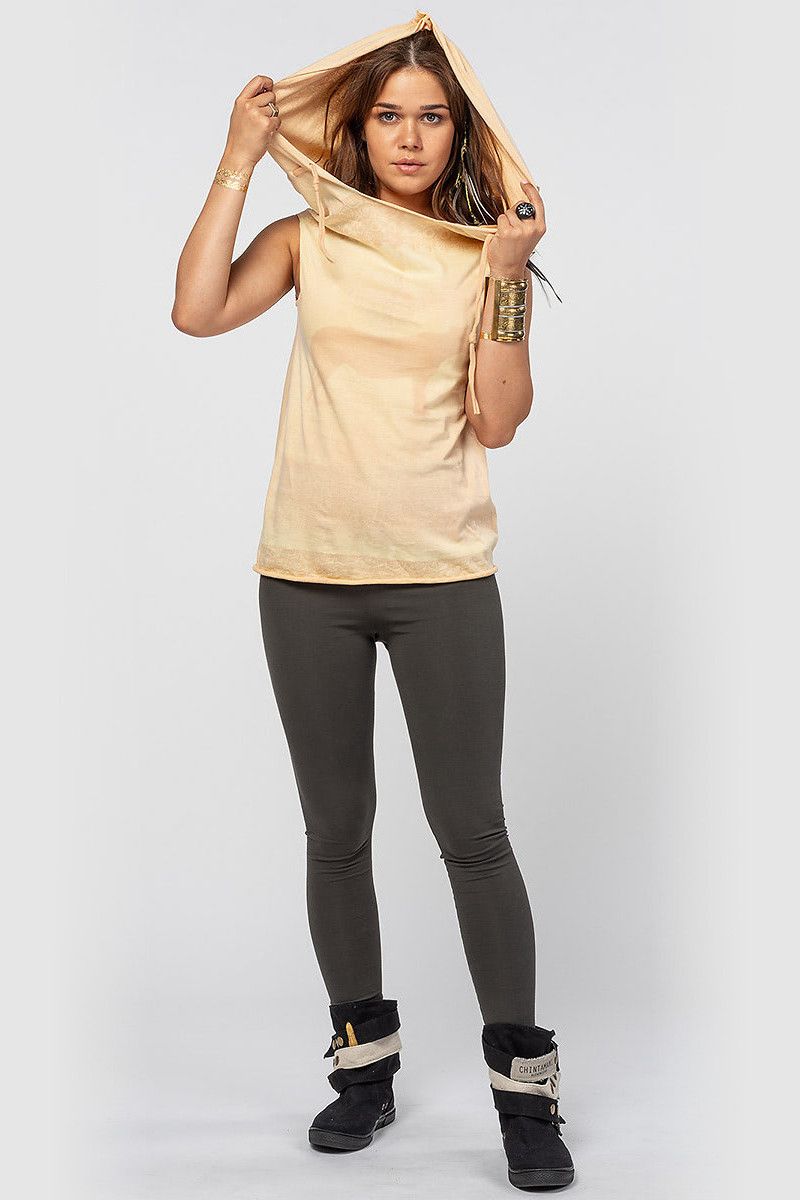 Худи безрукавка с капюшоном Арктур