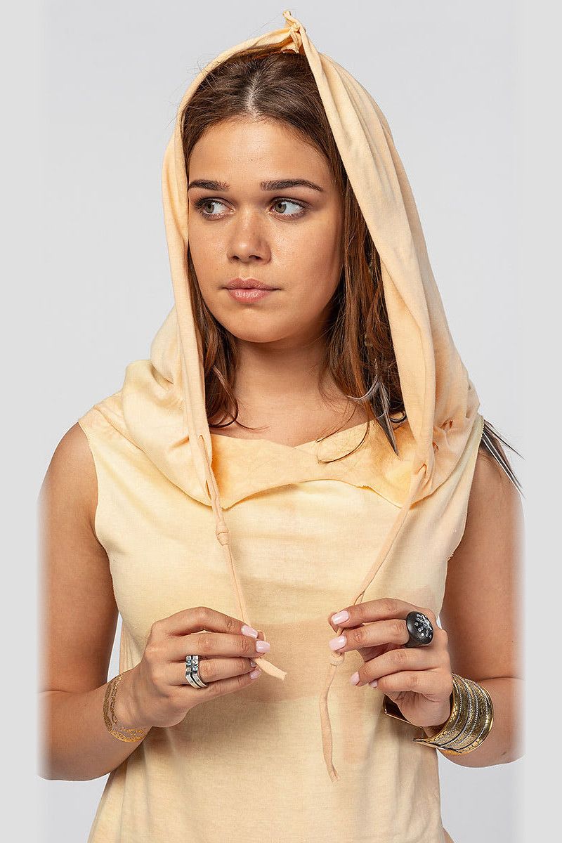 Худи безрукавка с капюшоном Арктур