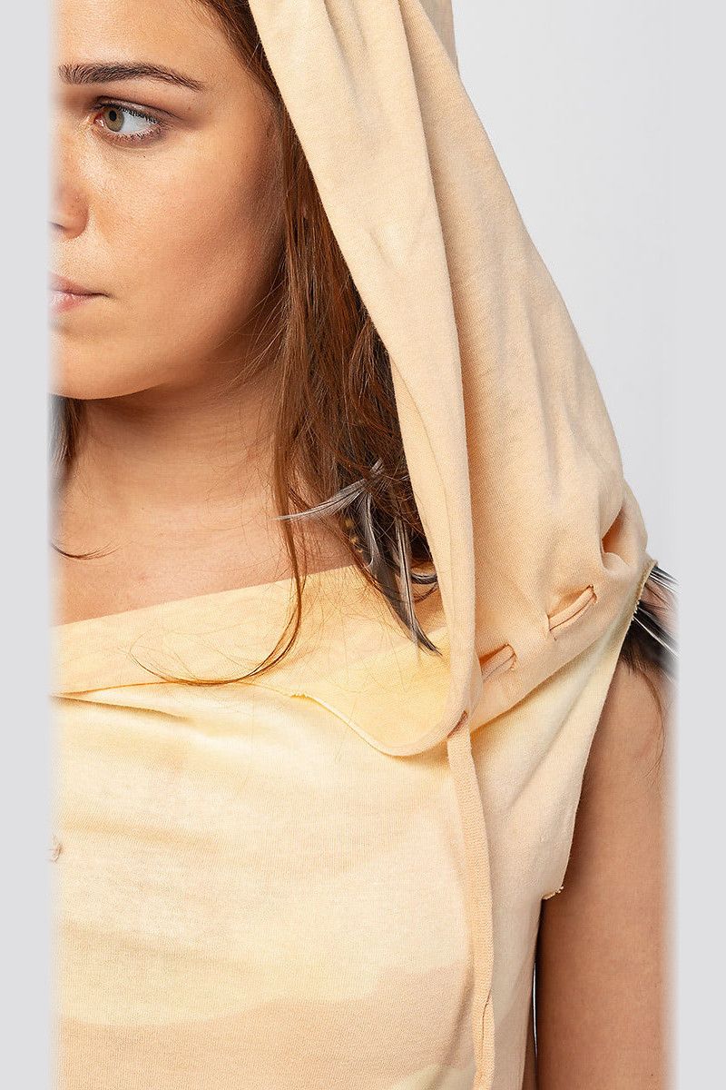 Худи безрукавка с капюшоном Арктур