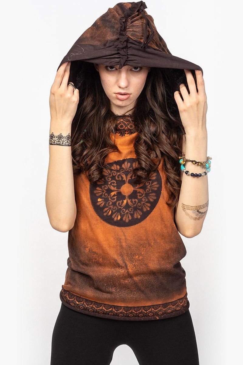 Топ этнический Мандала