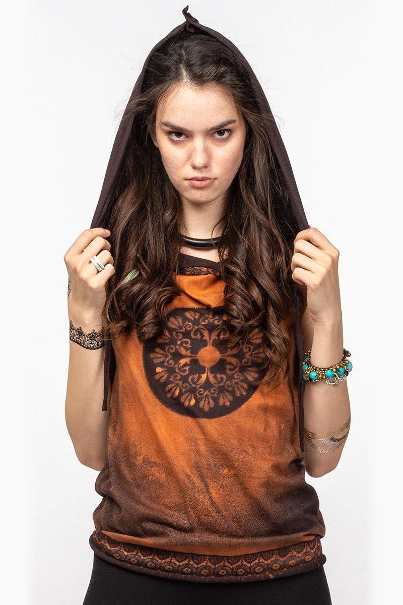 Топ этнический Мандала