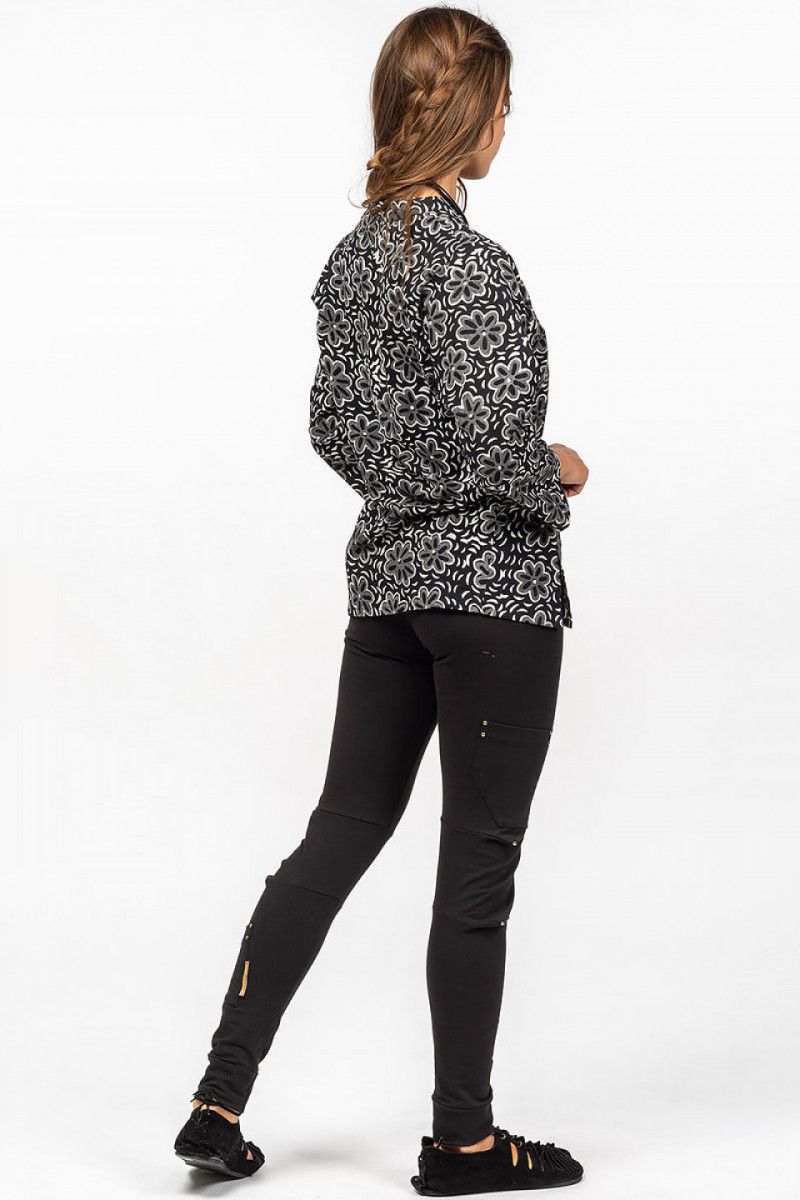 Кофта с цветами «Адонара»