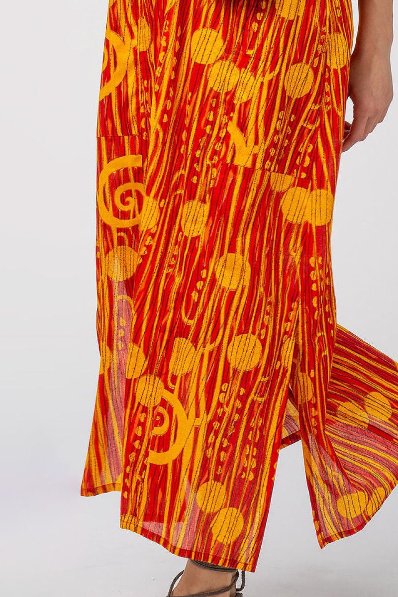 Оранжевое платье Мирах