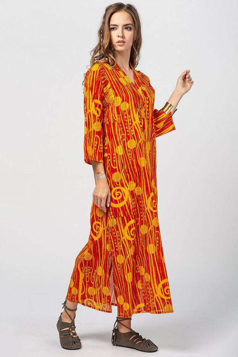 Оранжевое платье Мирах