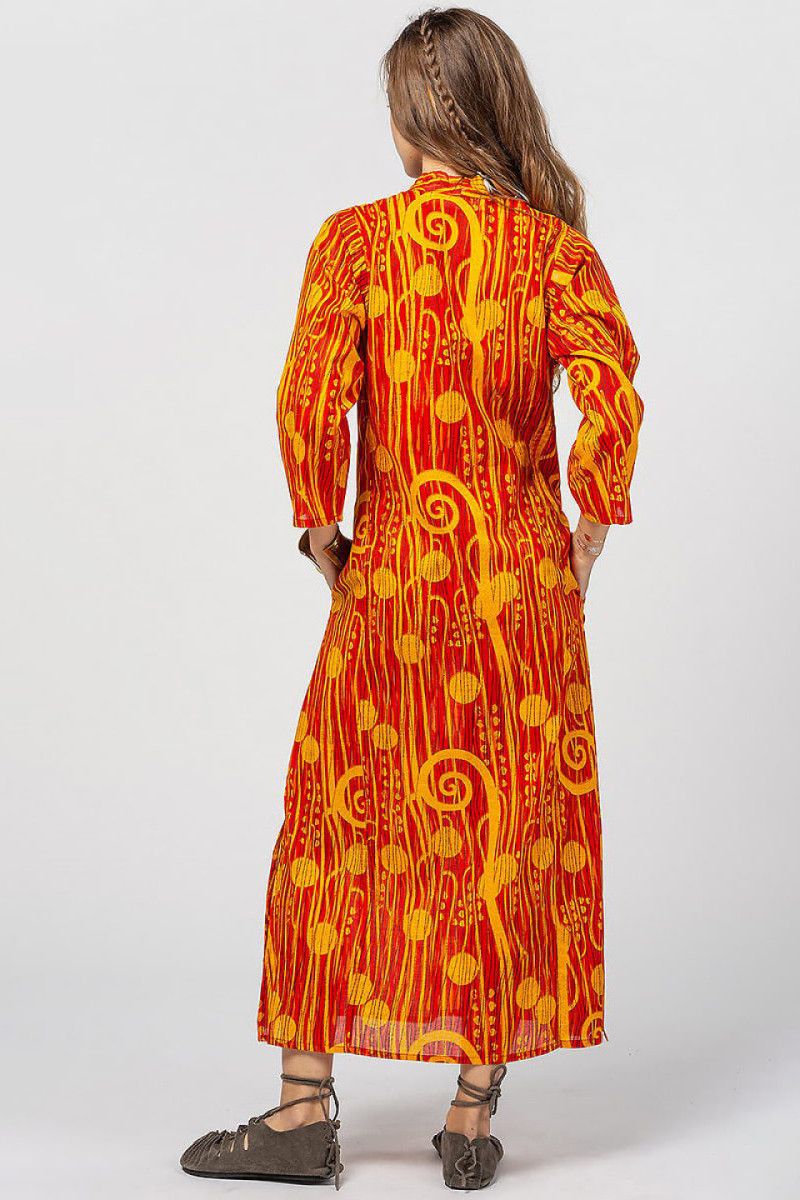 Оранжевое платье Мирах