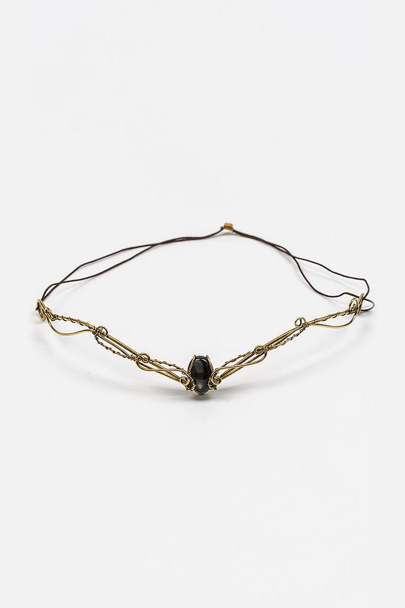 Диадема с перламутром Сарин