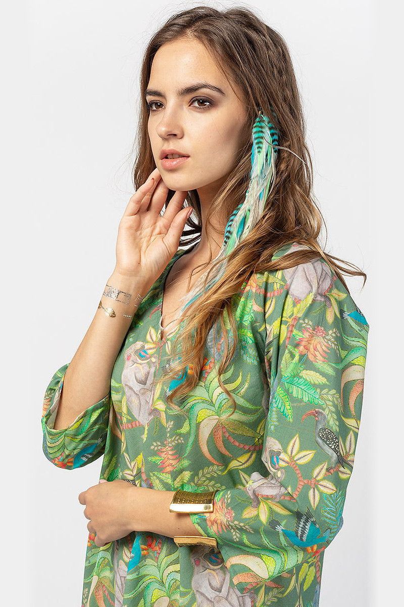 Заколка из перьев Альсафи