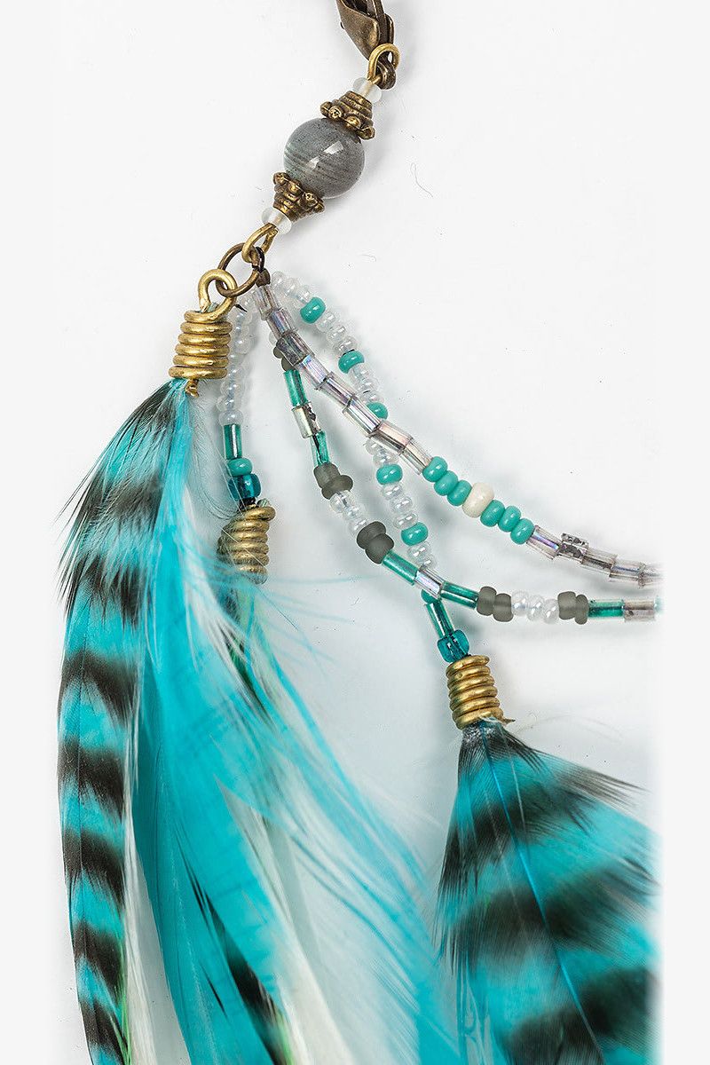 Заколка из перьев Альсафи