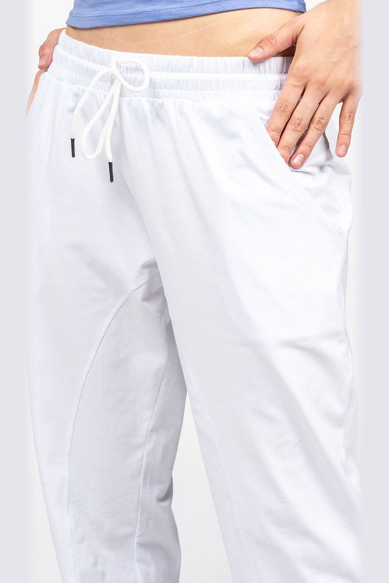 Белые йога штаны Даваллия