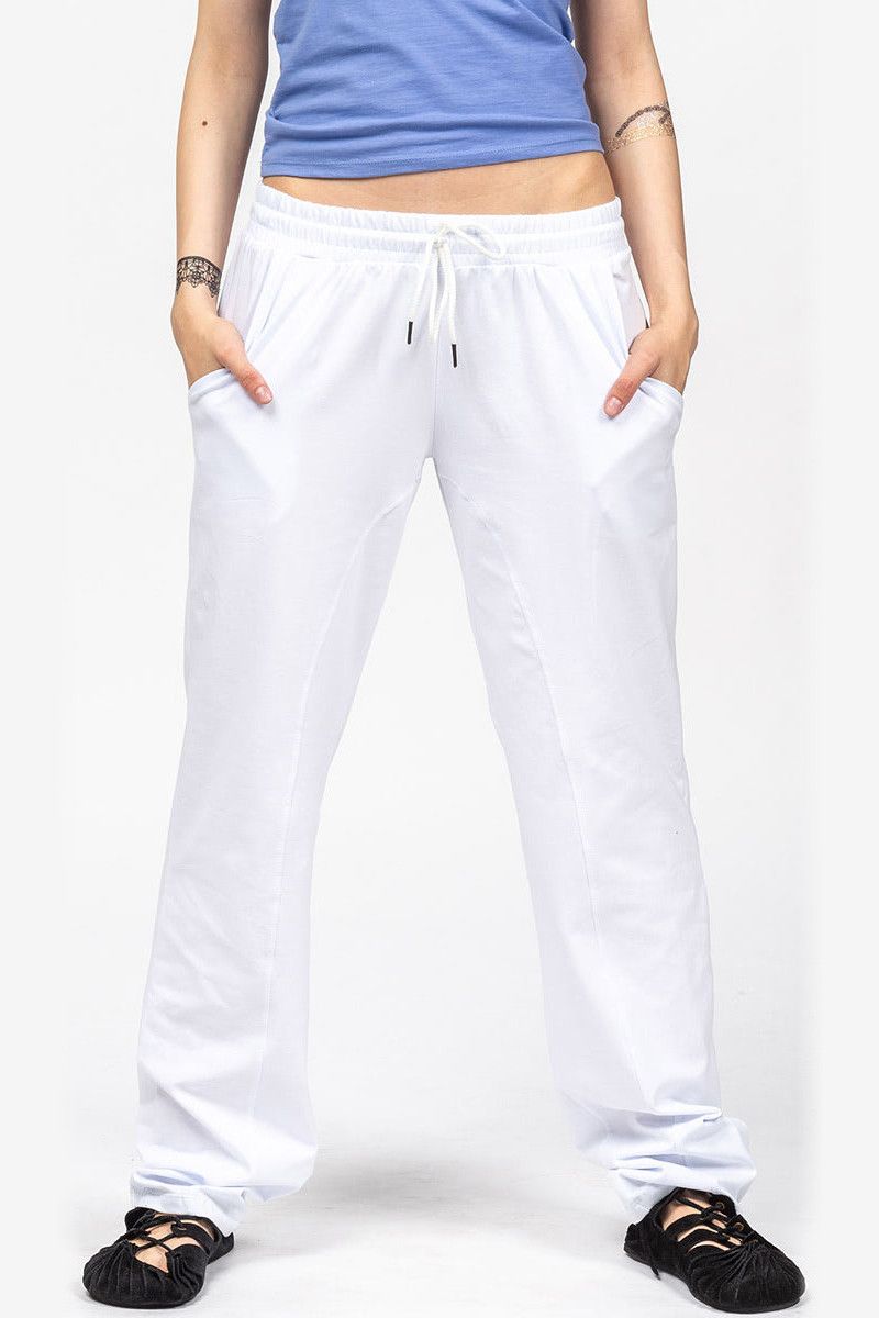 Белые йога штаны Даваллия