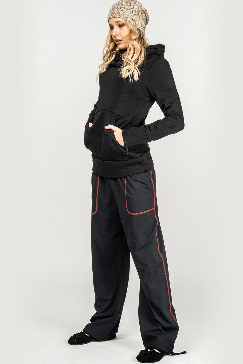 Теплая кофта кенгуру Yantra