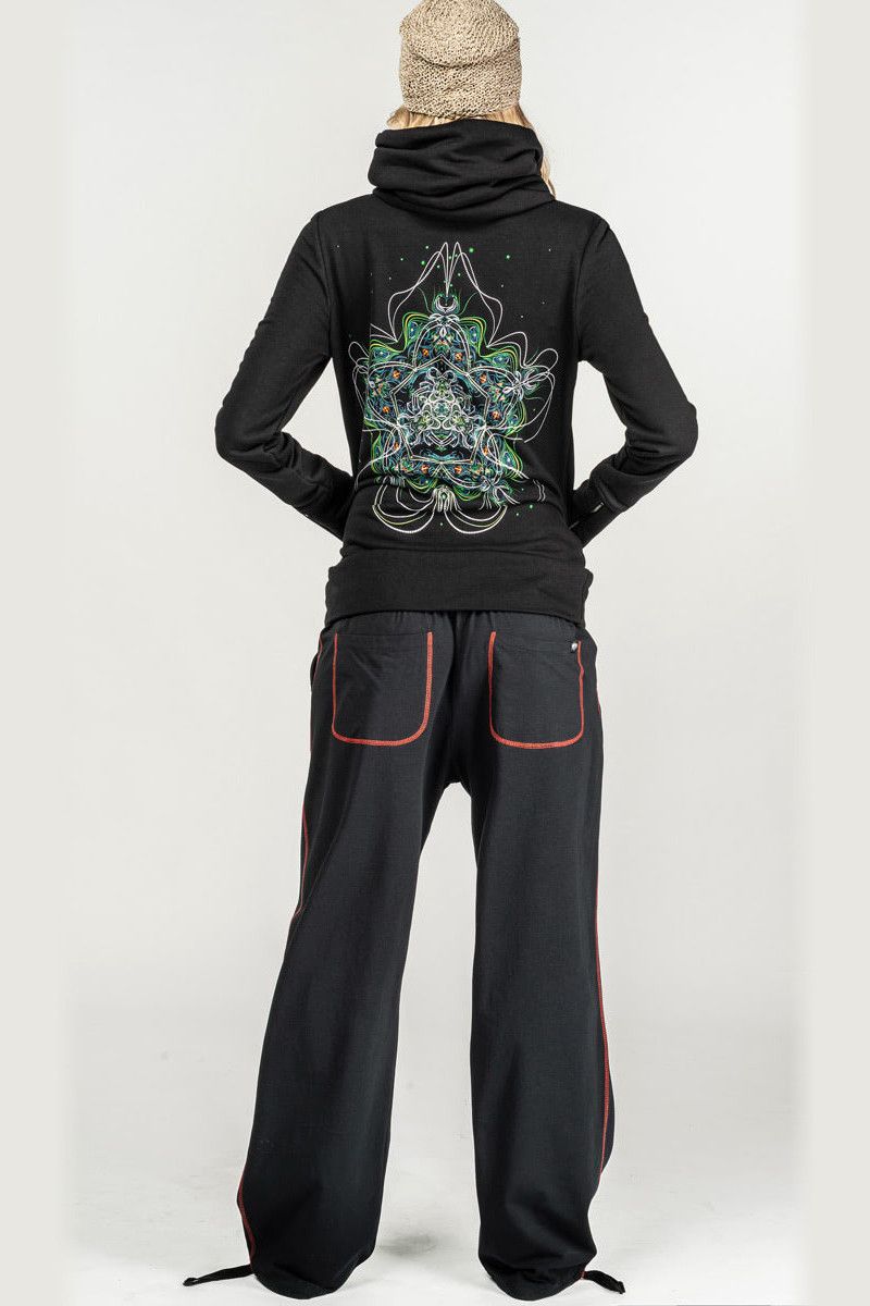 Теплая кофта кенгуру Yantra