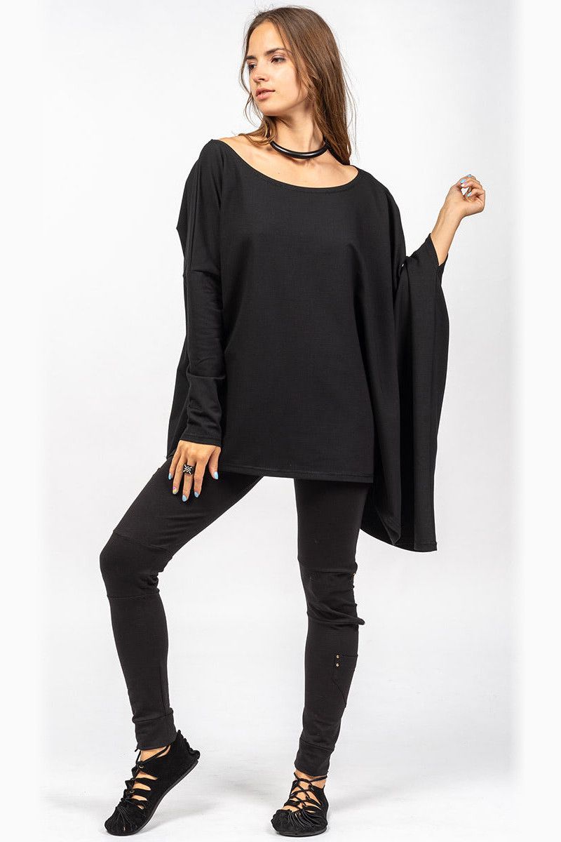 Кофта черная Сампати