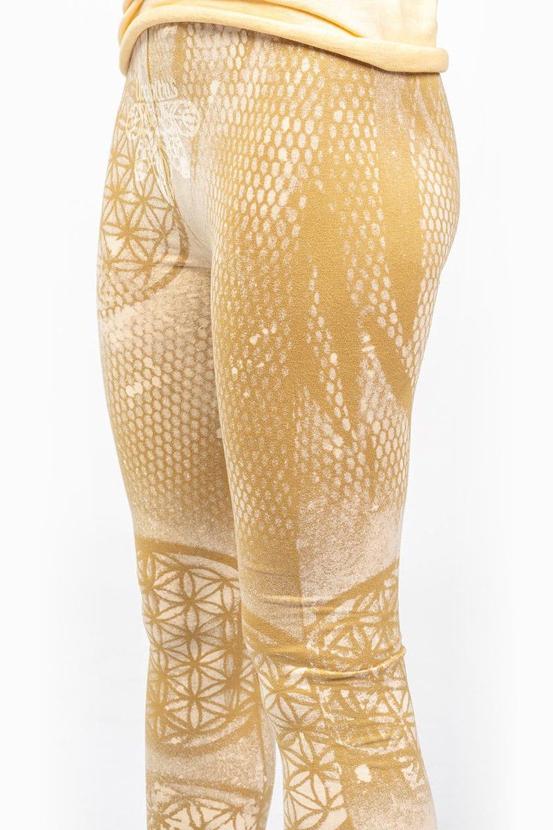 Леггинсы с принтом Цветок жизни