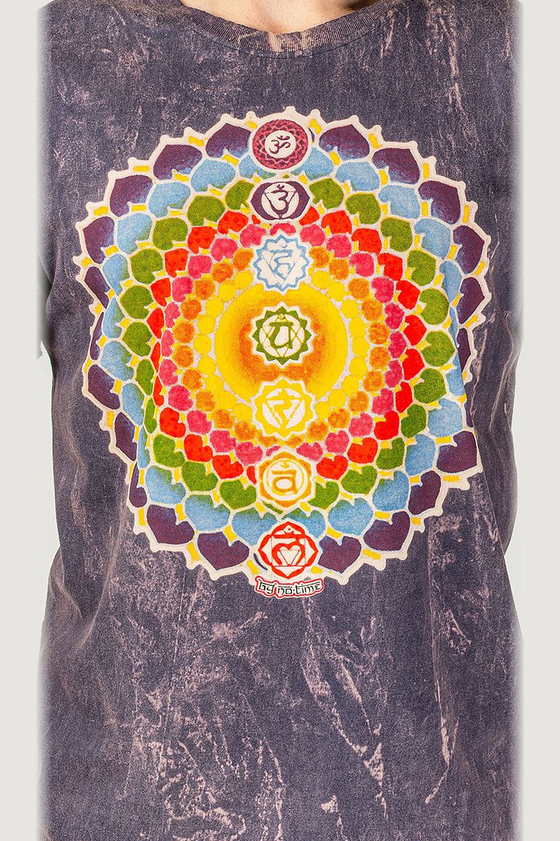 Мужская этническая футболка Ашока