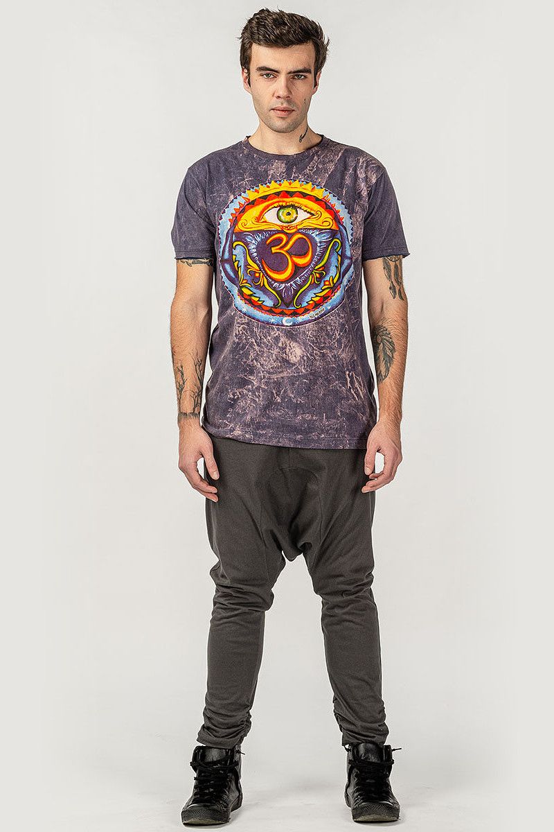 Этническая летняя футболка Око