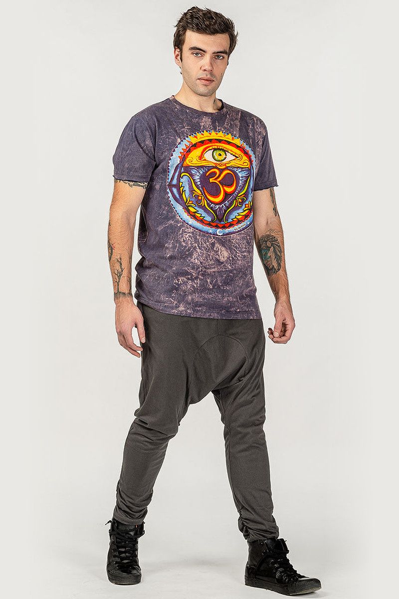 Этническая летняя футболка Око