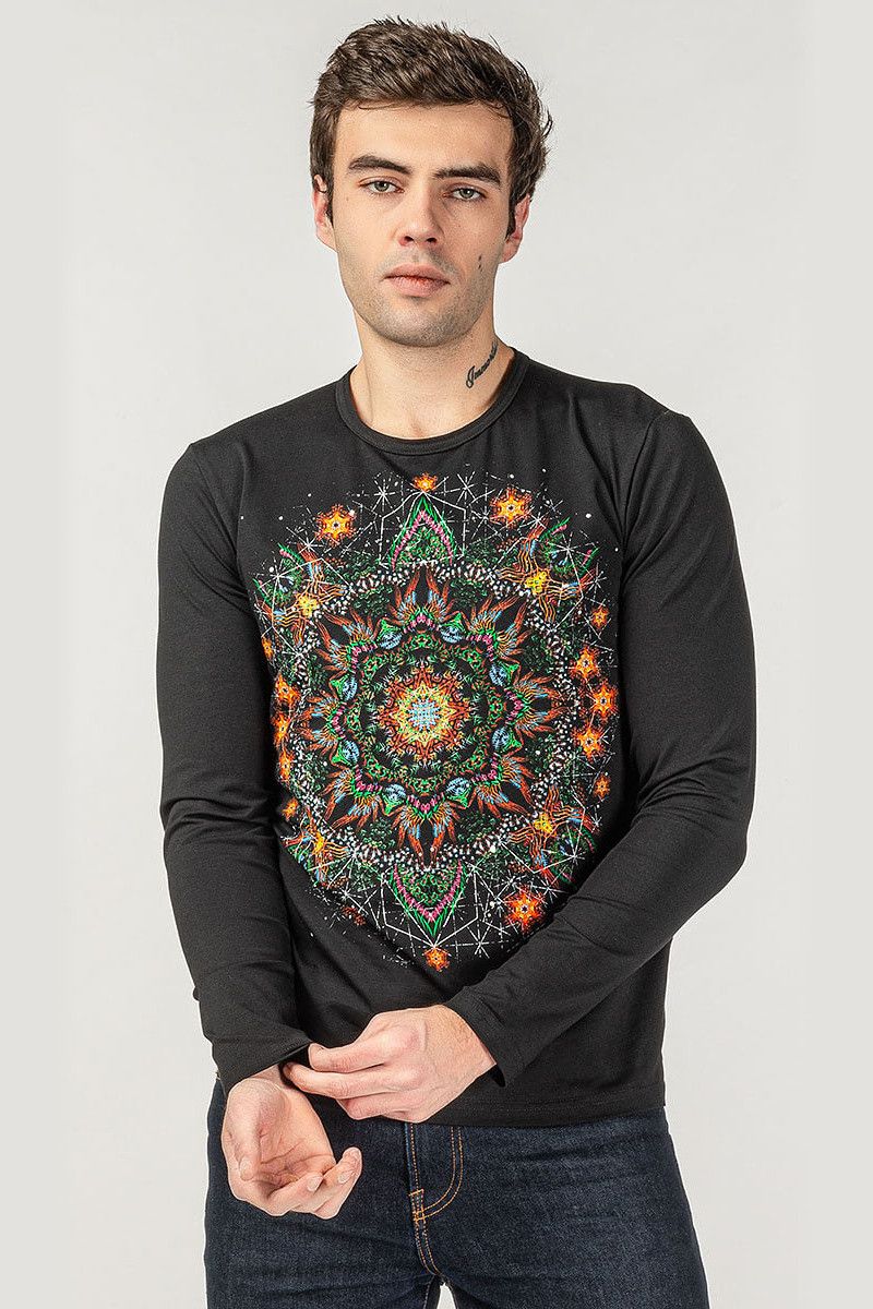 Пуловер черный мужской Лудизия