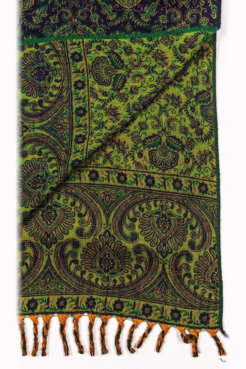 Плед зеленый Богмало