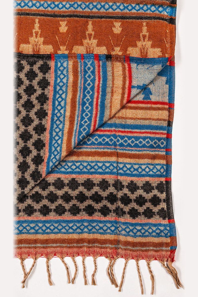 Шерстяной палантин Раджкот