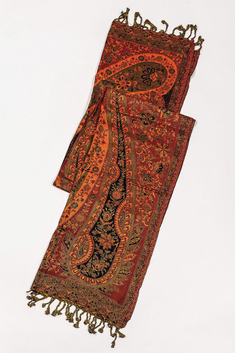 Шарф с восточными узорами Эзупунна