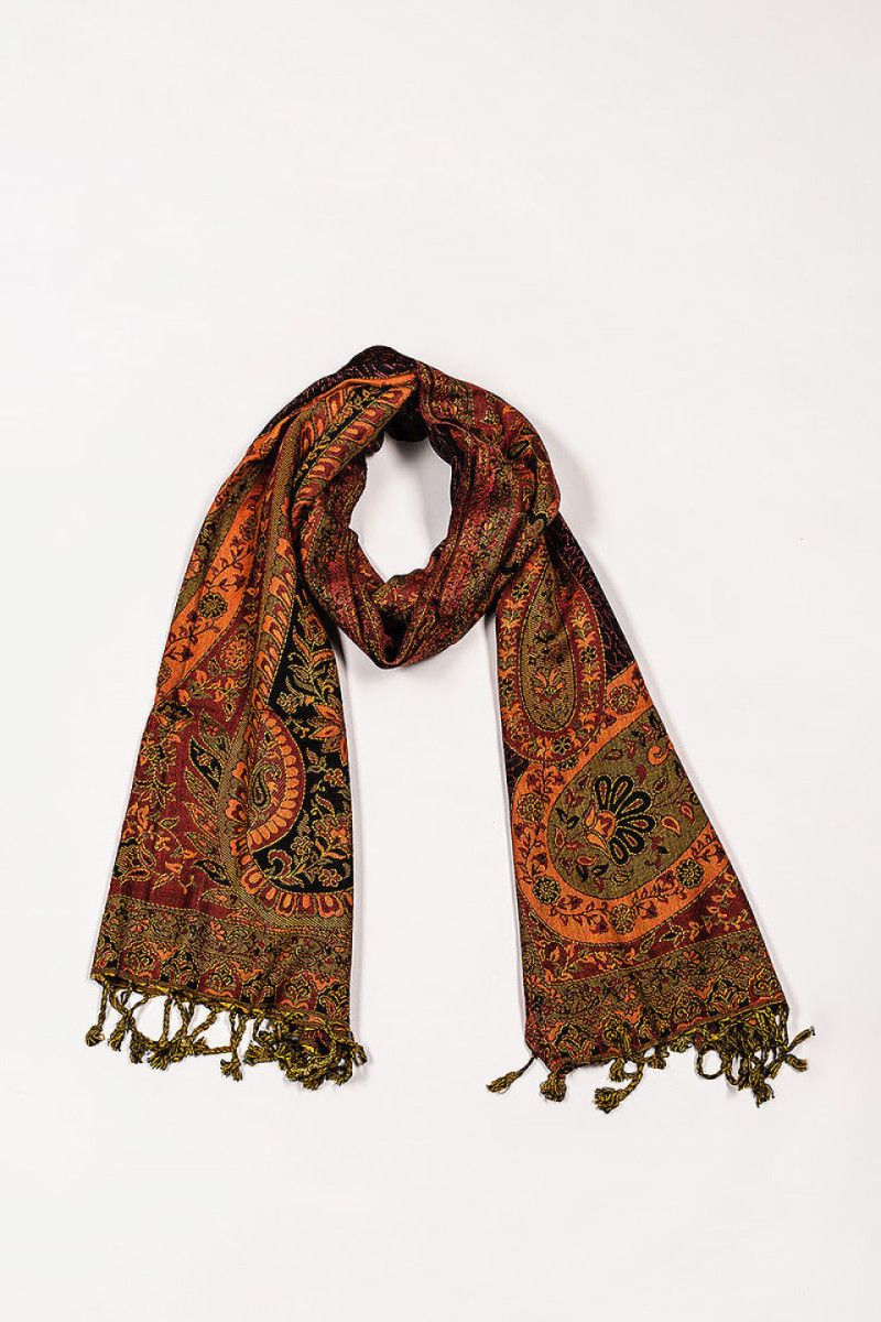 Шарф с восточными узорами Эзупунна