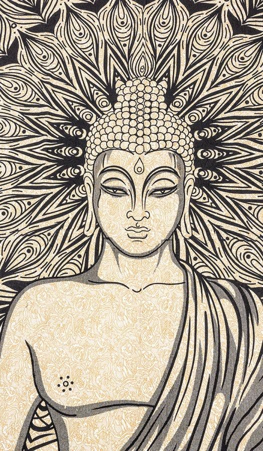 Покрывало Спокойствие Будды