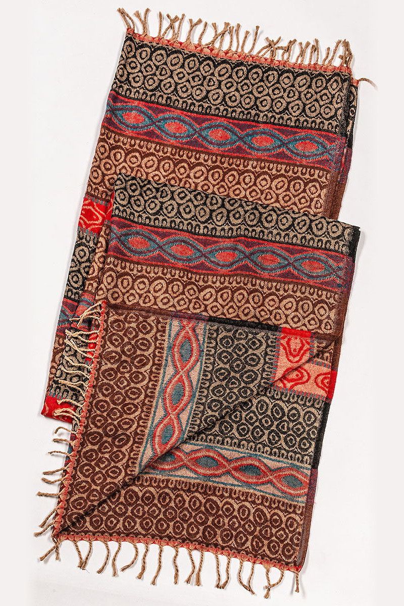 Теплый шерстяной плед Кожикоде