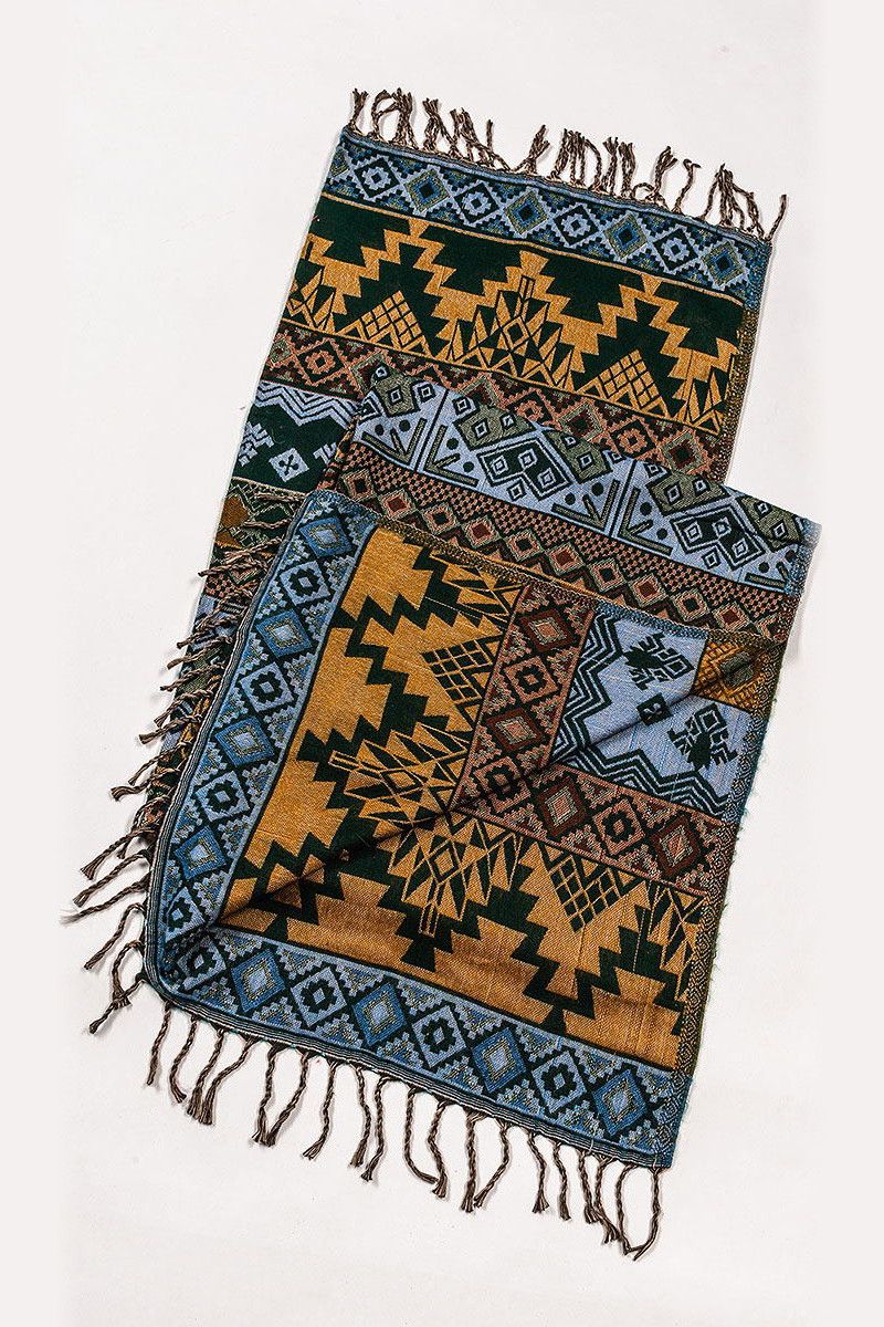 Плед шерстяной Котпутли