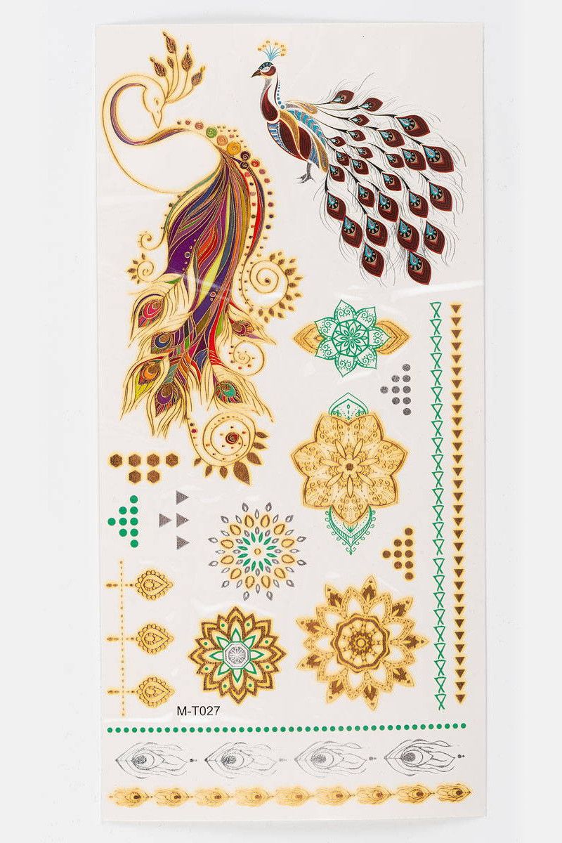 Набор наклеек на тело Сокровища пирамид