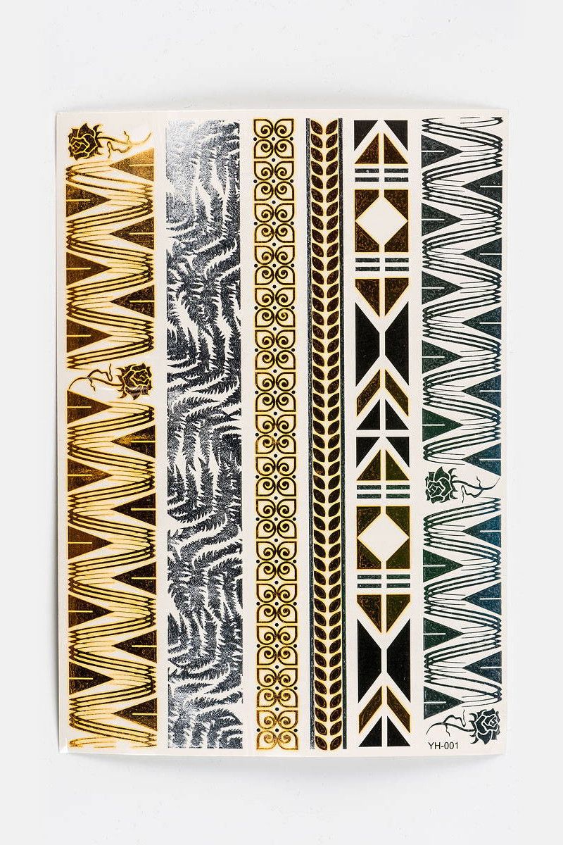 Временные флеш тату Аглаонема