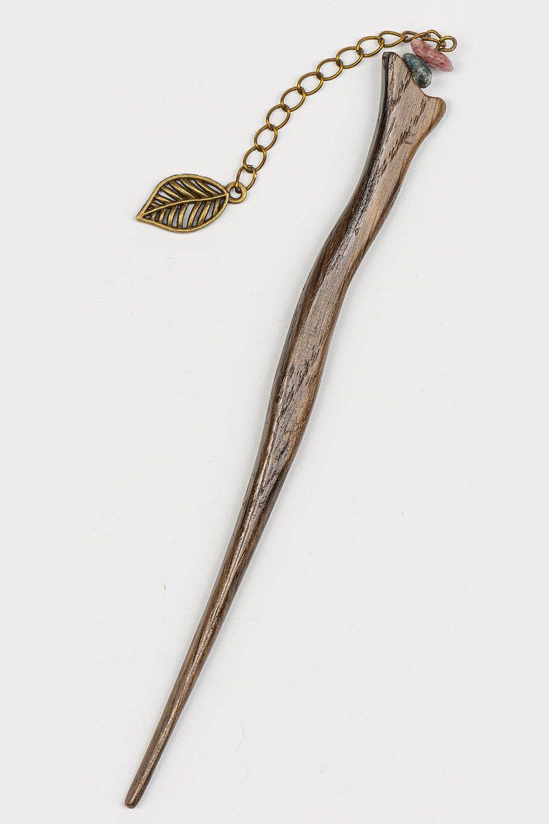 Шпилька с уральскими самоцветами Циртомиум