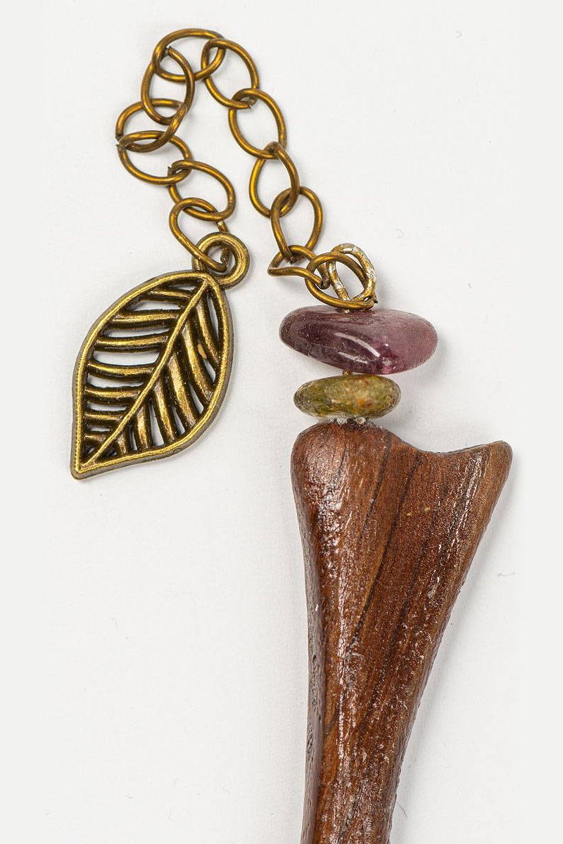 Шпилька из дерева Гиацинт