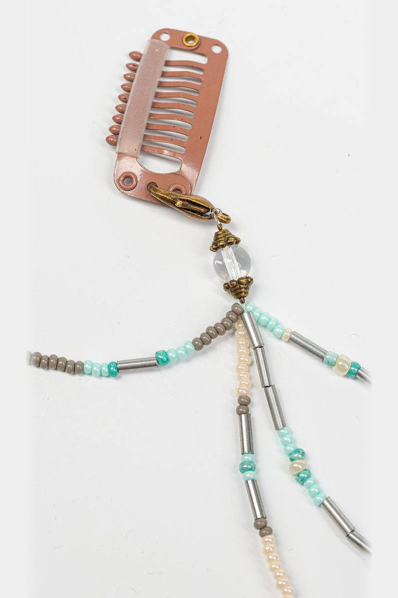 Заколка ручной работы Фитолакка