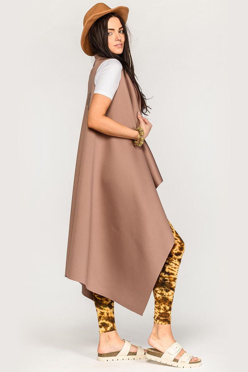 Накидка жилетка Тилландсия