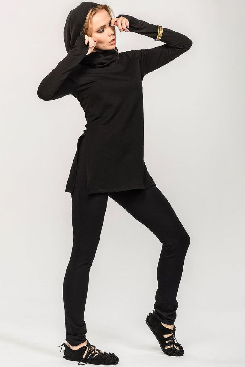 Черная туника Кольраби