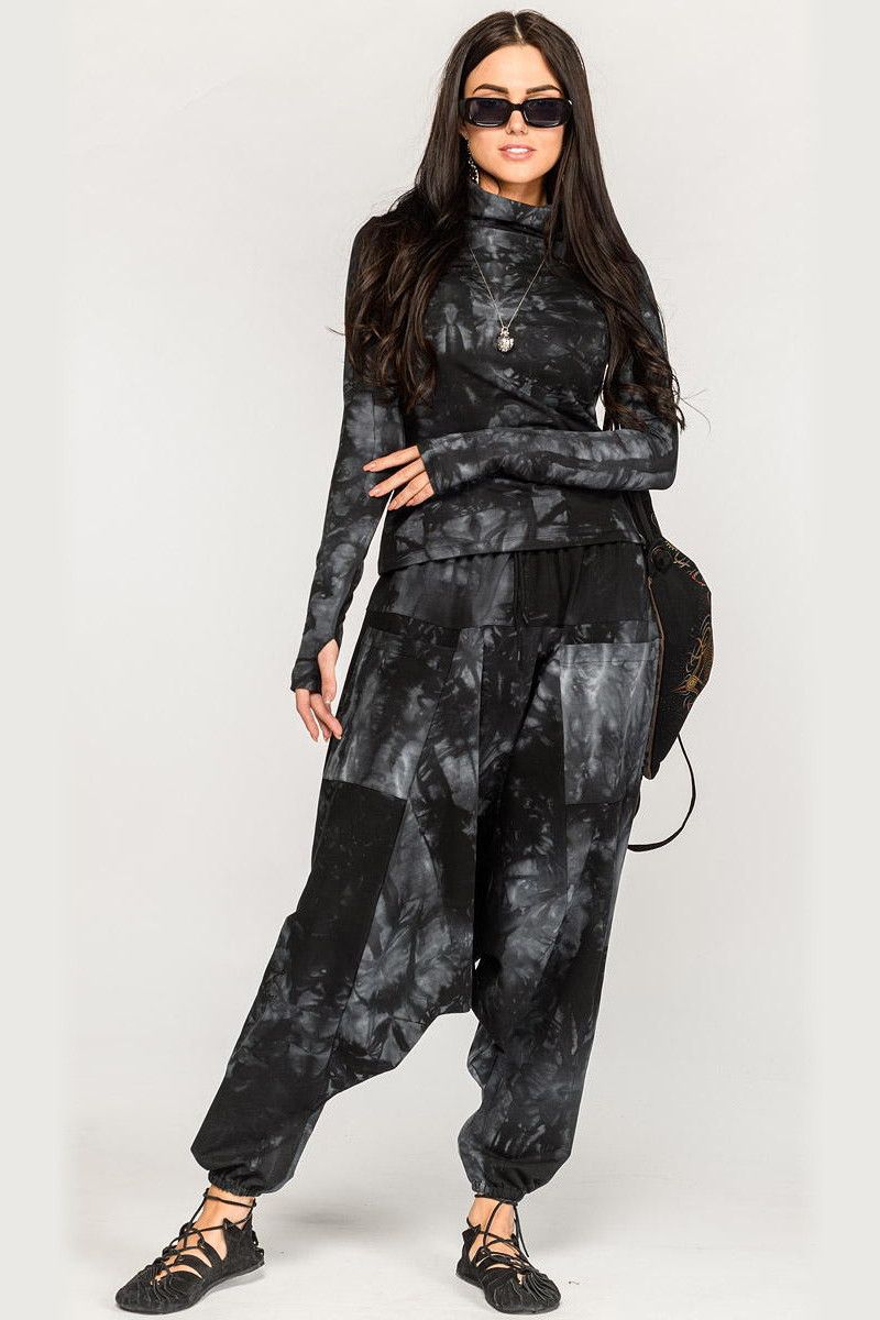 Кофта тай-дай Лигодиум