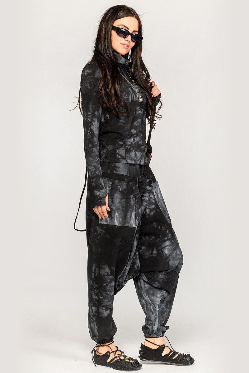 Кофта тай-дай Лигодиум