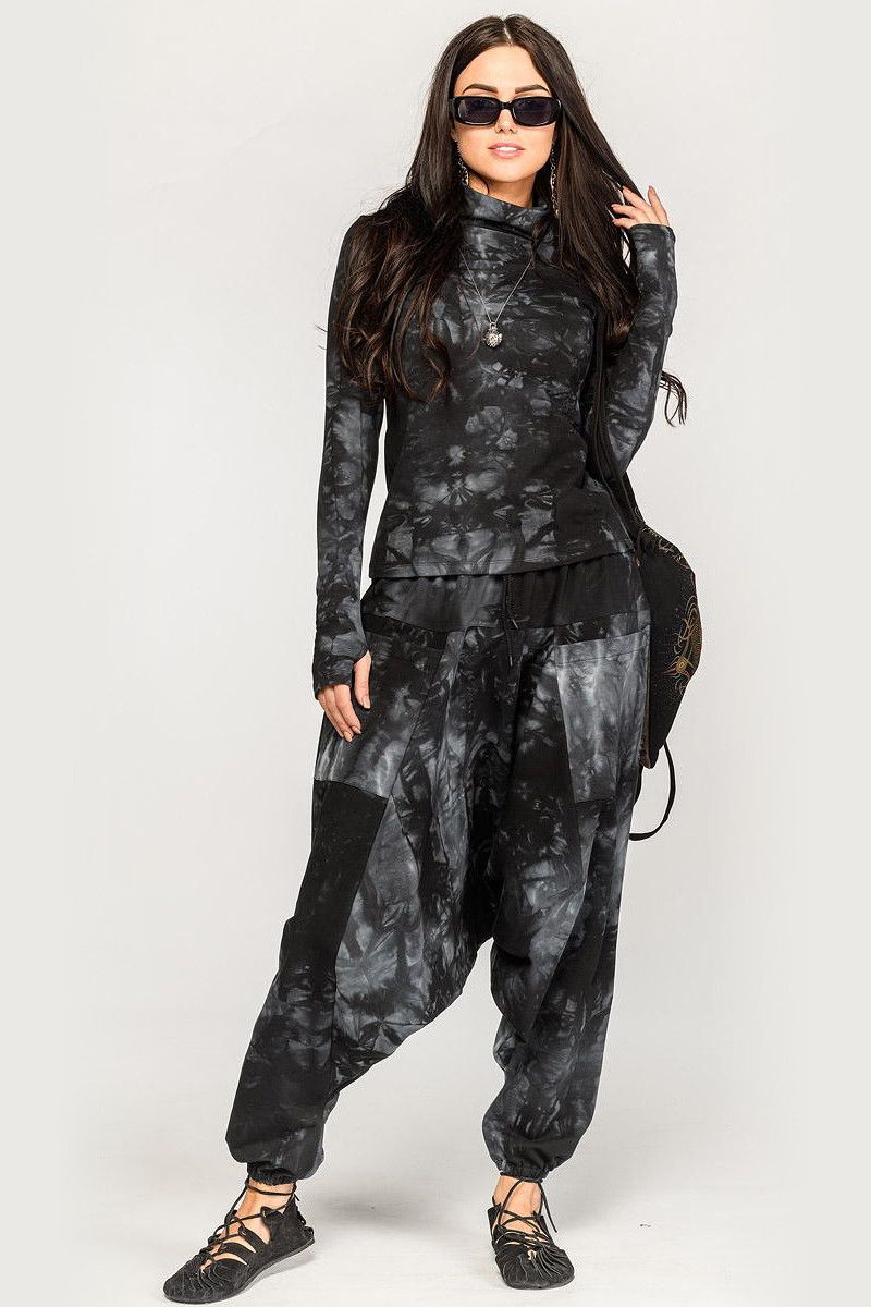 Кофта тай-дай Лигодиум