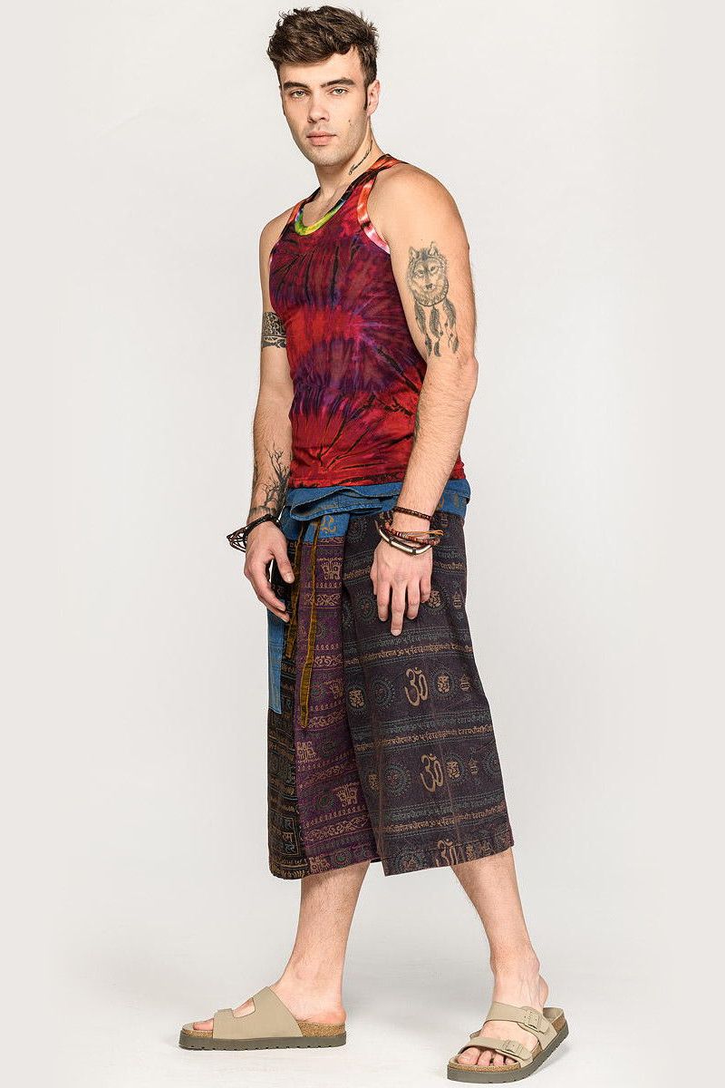 Удлиненные тайские шорты Мильтония