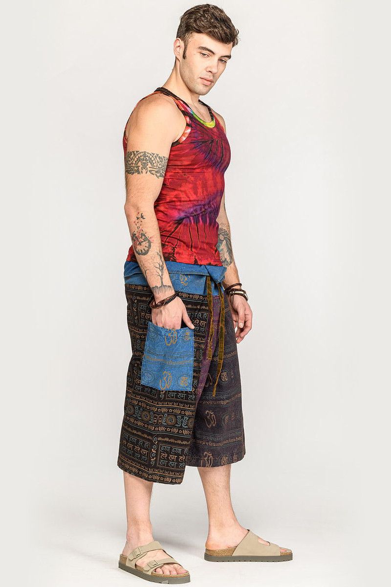 Удлиненные тайские шорты Мильтония