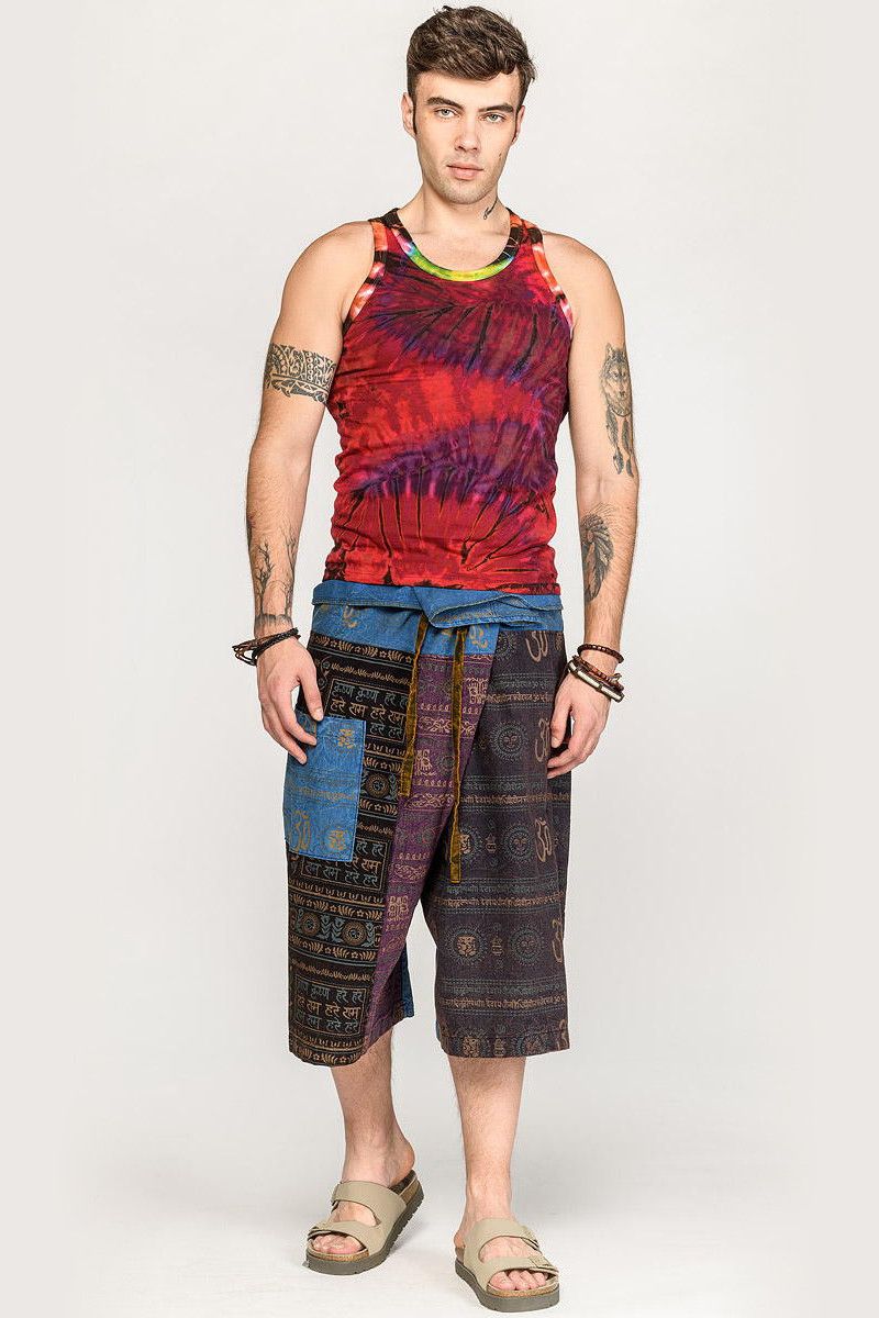 Удлиненные тайские шорты Мильтония