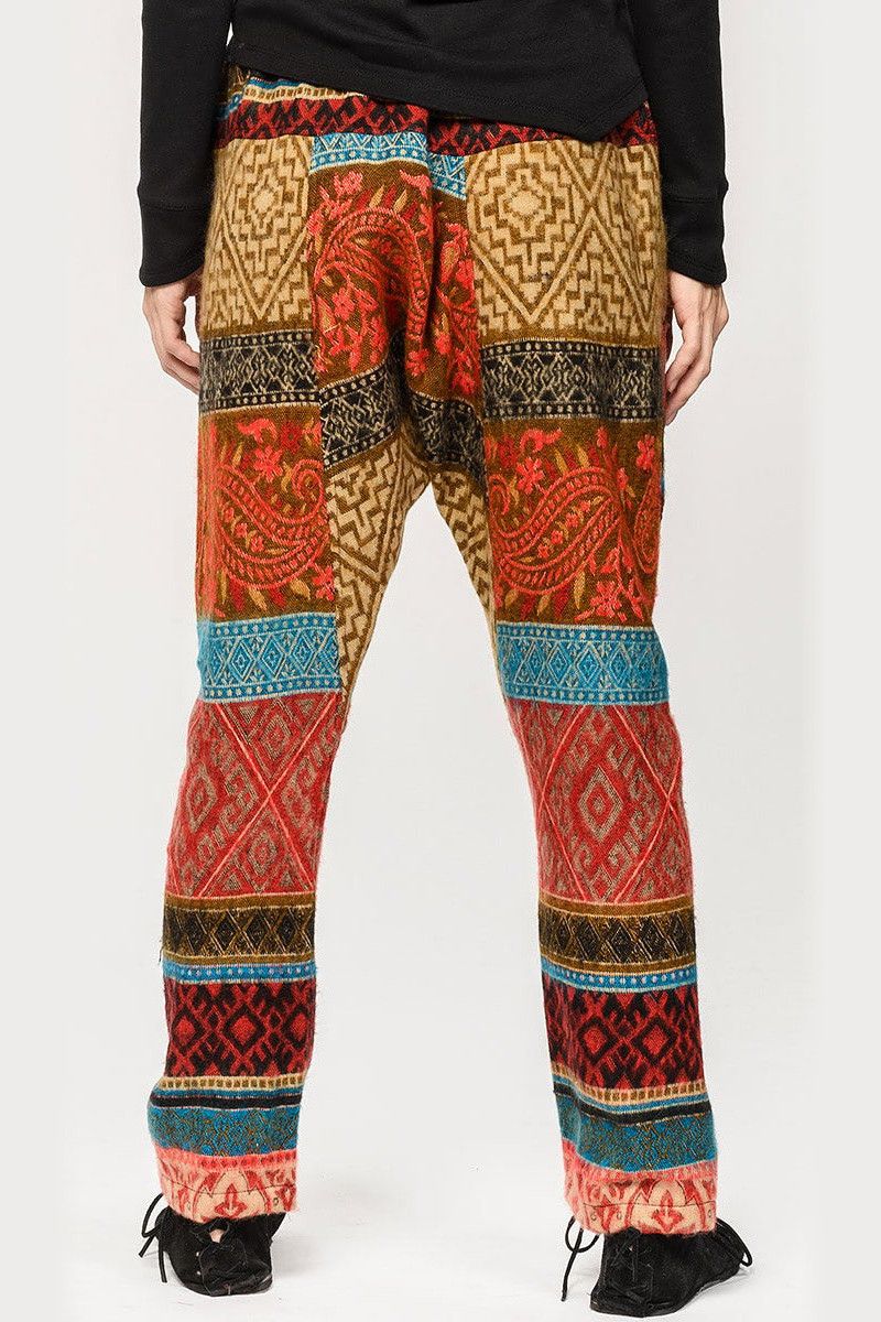 Этнические шерстяные штаны Муркотт