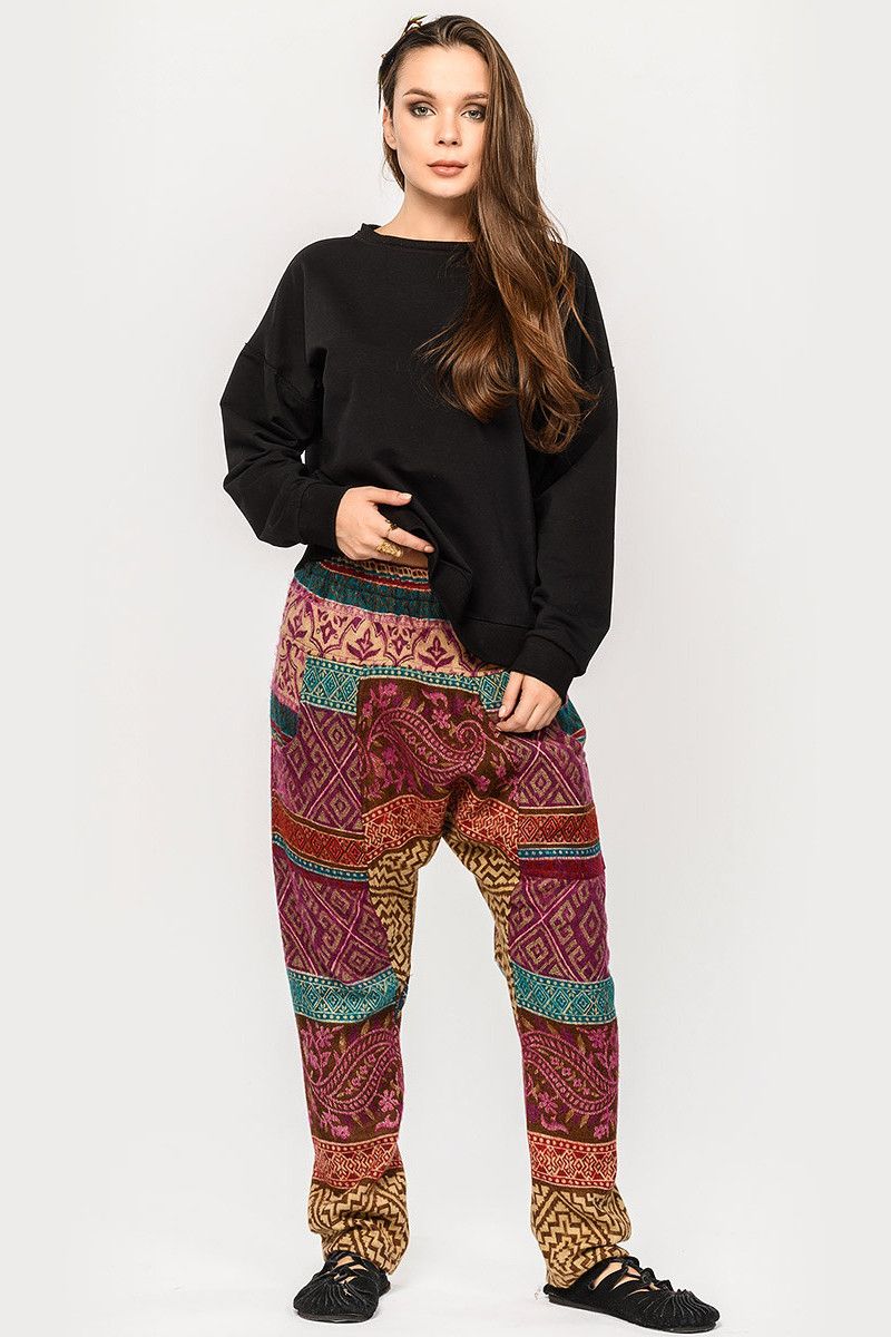 Шерстяные галифе Пеларгония