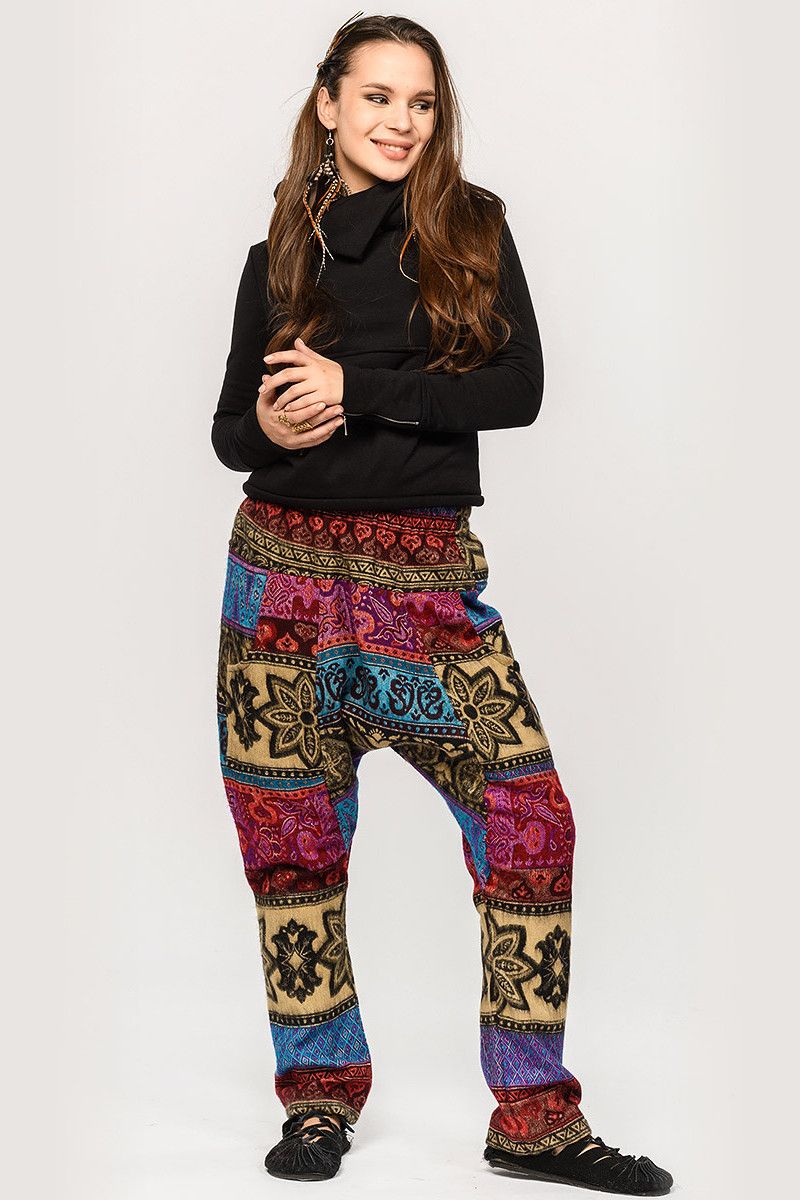 Галифе из шерсти Плевел