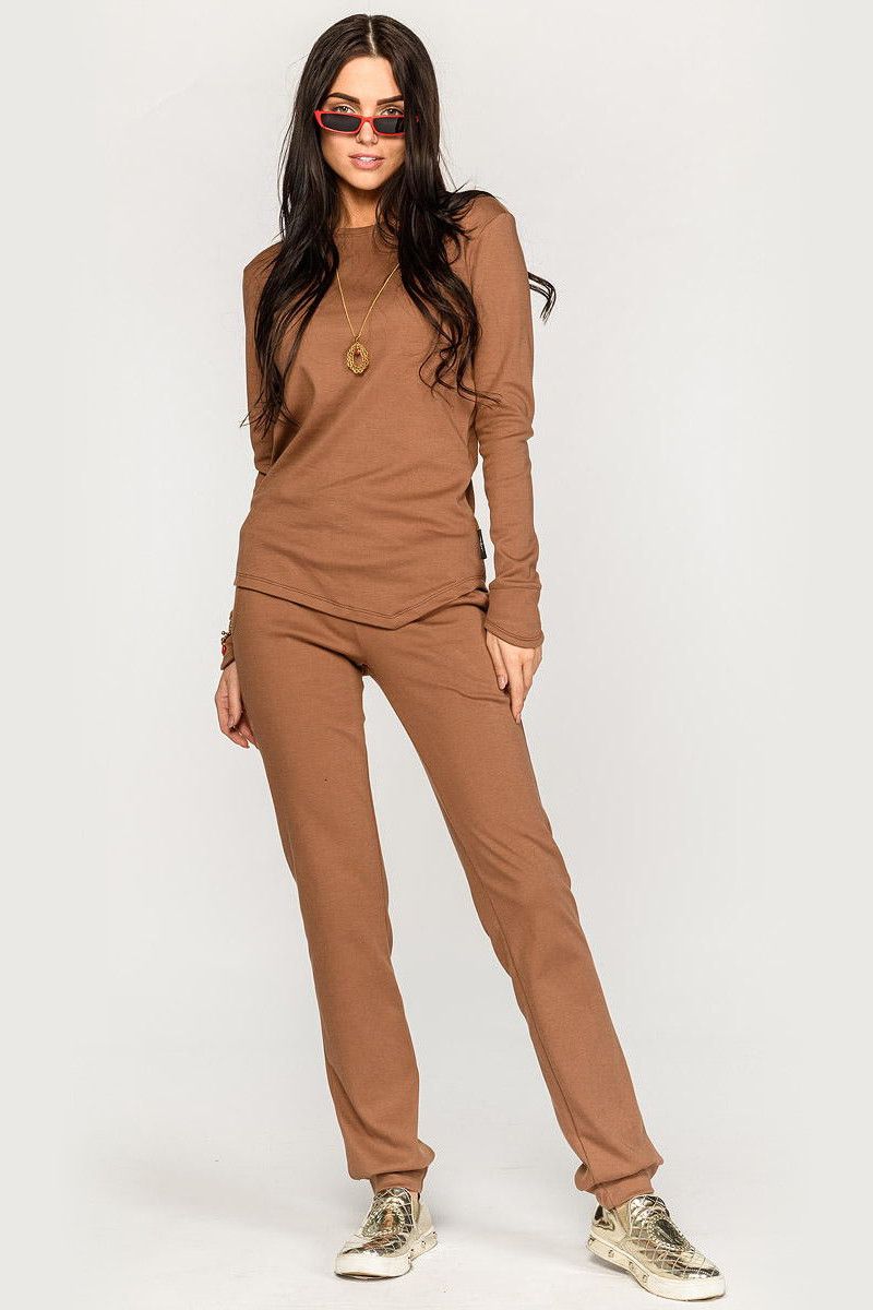 Прямые женские штаны Бромелия